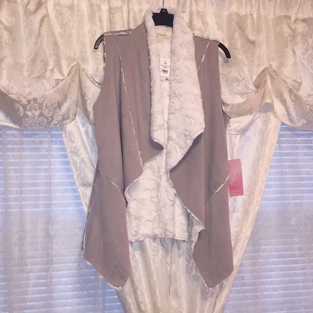 Mushroom fur vest